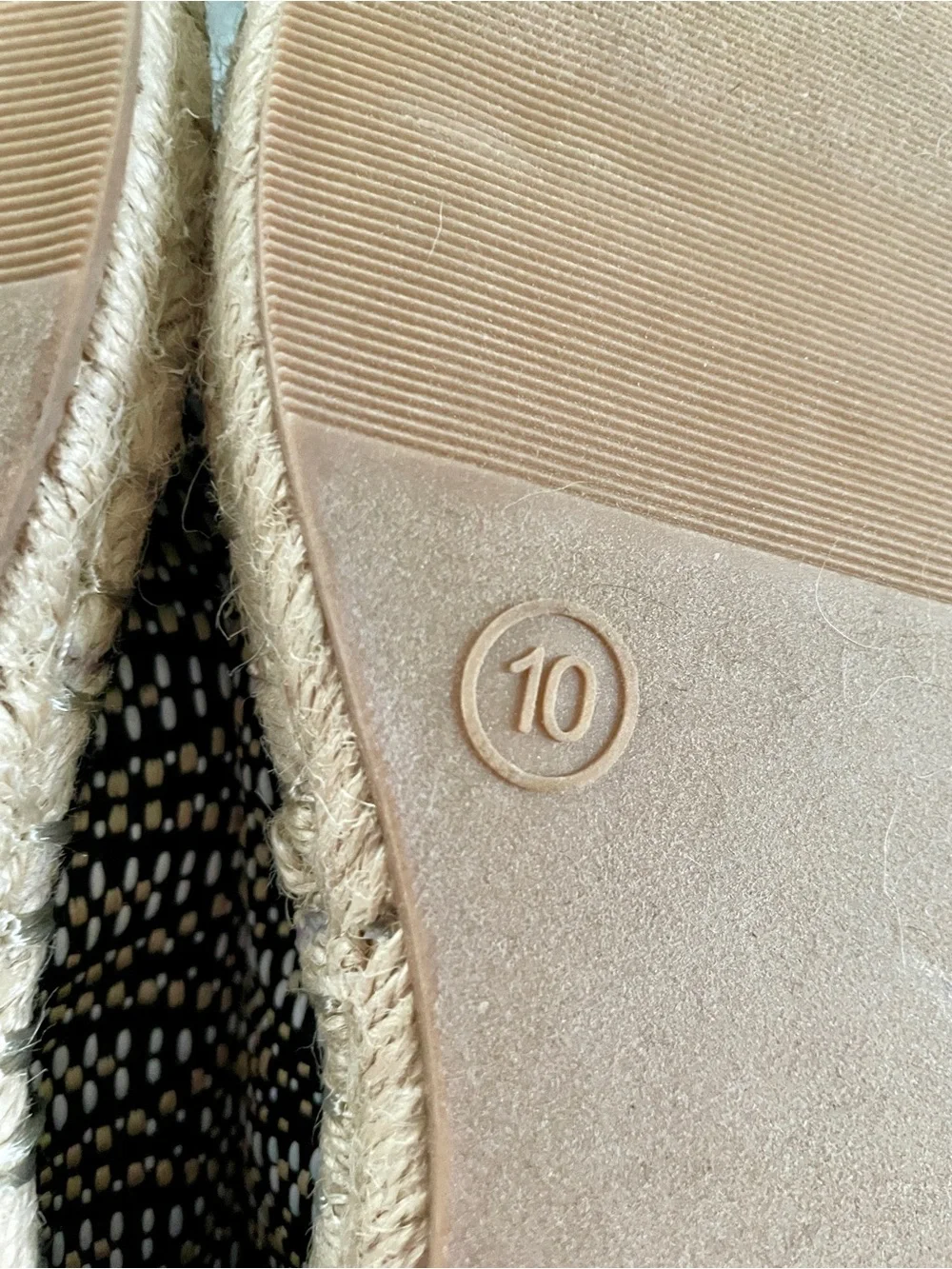 NWOT Universal Thread Slip-On Espadrilles Women’s Size 10